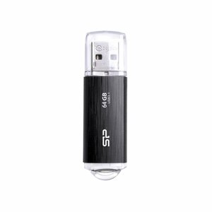 Silicon Power Blaze B02 | 64GB USB-A 3.2 Flash Drive | Zwart