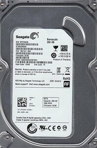 Seagate HDD 3.5" | 250GB SATA III | 7200RPM | PULLED