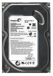 Seagate HDD 3.5" | 250GB SATA III | 7200RPM