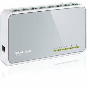 TP-Link TL-SF1008D | 8-Poorts 10/100 Mbps Desktop Switch | Unmanaged