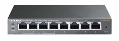 TP-Link TL-SG108PE | 8-Poorts Gigabit Easy Smart Switch | 4x PoE+ | Managed