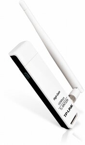 TP-Link TL-WN722N | Wi-Fi 4 USB-adapter | 150 Mbps | 2,4 GHz | USB 2.0 | Zwart