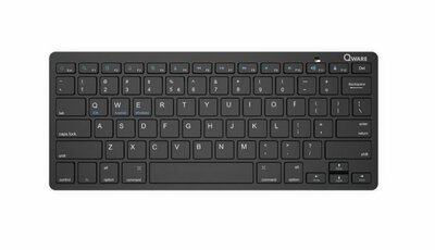 QWARE Wireless keyboard Woodstock Zwart