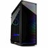 Inter-Tech X-908 Infini2 | Infinity Mirror | Tower Case | USB-C | Zwart_