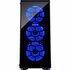 Inter-Tech CXC2 Blue Light | Midi Tower Case | Zwart_