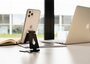Mobiparts Phone Stand Holder Metal maat M - Zwart_