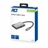 ACT AC7070 USB-C Hub 4 port met 2x USB-C en 2x USB-A, SuperSpeed 10Gbit/s_