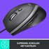 Logitech M500s Advanced | Bedrade Muis | Rechtshandig | USB-A | 4000 DPI | Zwart/Zilver_