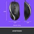 Logitech M500s Advanced | Bedrade Muis | Rechtshandig | USB-A | 4000 DPI | Zwart/Zilver_
