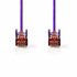Nedis S/FTP Cat 6 Netwerkkabel | 2 m | Violet_