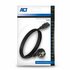 ACT AC3305 | Elektriciteitssnoer | 2 Meter | Netstekker Type F naar C13 | Zwart_