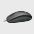 Logitech M100 | Bekabelde Muis | Links- en Rechtshandig | USB-A | 1000 DPI | Zwart_