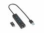 Sharkoon 4044951037575 notebook dock & poortreplicator Draadloos USB 3.2 Gen 1 (3.1 Gen 1) Type-C Zwart_