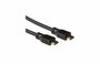 ACT 0.5 meter High Speed Ethernet kabel HDMI-A male - male (AWG30)_