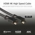 ACT 0.5 meter High Speed Ethernet kabel HDMI-A male - male (AWG30)_