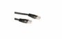 ACT netwerkkabel | Cat5e | U/UTP (UTP) | 1 m | Zwart_