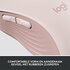 Logitech Signature M650 | Draadloze Muis | Rechtshandig | RF + Bluetooth | 2000 DPI | Roze_