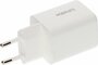 Mobiparts GaN Wall Charger USB-C/USB-A3.0/QC 45W Wit_