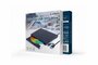 Gembird DVD-USB-03 | Externe CD/DVD Brander & Speler | USB & USB-C | Compact ontwerp | Zwart_