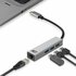 ACT AC7055 3-Poorts USB-C 3.2 (USB 3.0) Hub met Gigabit ethernet poort_