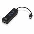 ACT AC6310 interface hub USB 3.2 Gen 1 (3.1 Gen 1) Type-A 5000 Mbit/s Zwart_