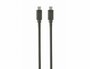 Gembird CCP-USB3.1-CMCM-1M | USB 3.2 Gen 1 | USB-C naar USB-C | 1m | Zwart_