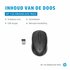 HP 150 | Draadloze Muis | Links- en Rechtshandig | 1600 DPI | Zwart_