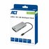 ACT AC7095 | Docking Station | USB-C | Zilver_