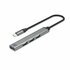 ACT AC6425 | USB 3.2 Gen 1 Interface Hub | Type-C | 5 Gbps | Grijs_