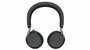 Jabra Evolve2 75 | Draadloze Headset USB-C Adapter | MS Teams | Zwart_