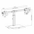 ACT AC8332 | In Hoogte Verstelbare Monitor-bureausteun | Tot 27" | Max 6kg | VESA 100x100 | 2 Monitoren_