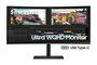Samsung LS34A650UBUXEN 34" | 3440x1440 UWQHD VA | 100Hz | 1000R Curved | HDR10 | USB-C | Monitor | Open Box_