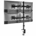 SBOX LCD-352/4-2 | Verstelbare Monitor-bureaubeugel | Tot 32" | Max 9kg | VESA 100x100 | 4 Monitoren_