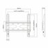 SBOX PLB-2522F-2 | TV-beugel | 23-43" | Max 45kg | VESA 200x200_