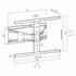 SBOX PLB-79464 | Verstelbare TV-beugel | 43-90" | Max 50kg | VESA 600x400_