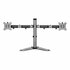 White Shark TUTANKHAMUN | Monitor-bureaustand | Tot 32" | Max 9kg | VESA 100x100 | 2 Monitoren_