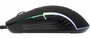 Baracuda NAUTILUS RGB | Bekabelde Gaming Muis | Rechtshandig | USB-A | 12800 DPI | Zwart_