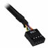 Inter-Tech CI-02 | Interne geheugenkaartlezer | USB 2.0 | 3.5" bay | Ondersteunt CF, SD, microSD, MS, xD | Zwart_