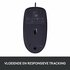 Logitech B100 | Bedrade Muis | Links- en Rechtshandig | USB-A | 800 DPI | Zwart_
