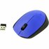 Logitech M171 | Draadloze Muis | Links- en Rechtshandig | RF | 1000 DPI | Zwart/Blauw_