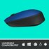 Logitech M171 | Draadloze Muis | Links- en Rechtshandig | RF | 1000 DPI | Zwart/Blauw_