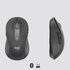Logitech Signature M650 Large | Draadloze Muis | Rechtshandig | RF + Bluetooth | 2000 DPI | Grafiet_