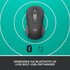 Logitech Signature M650 Large | Draadloze Muis | Rechtshandig | RF + Bluetooth | 2000 DPI | Grafiet_