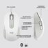 Logitech Signature M650 | Draadloze Muis | Rechtshandig | RF + Bluetooth | 2000 DPI | Wit_
