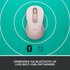 Logitech Signature M650 | Draadloze Muis | Rechtshandig | RF + Bluetooth | 2000 DPI | Roze_