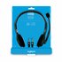 Logitech H110 | On-Ear Bedrade 3,5mm Koptelefoon met Microfoon | Zwart/Zilver_