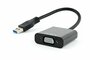 Gembird grafische adapter | USB naar VGA | 1920 x 1080 pixels | Zwart | AB-U3M-VGAF-01_