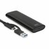 ACT AC1615 | USB-C M.2 NVMe/PCIe SSD Behuizing | Tool-Free | Aluminium | USB 3.2 Gen2 (10 Gbps)_