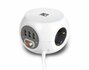ACT AC2405 | Stekkerdoos | 3 Stopcontacten | 1,5 m | Binnen | Wit_
