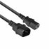 ACT AC3315 | 1,8 m Stroomsnoer | C13 naar C14 Stekker | Zwart | Voor PDU's_